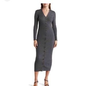 Wool blend sweater dress.  Xs.